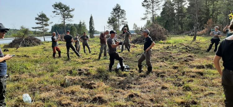Project partners and Store Mosse team exchanging knowledge