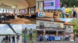 Collage of photos from the InterLIFE Benelux meeting